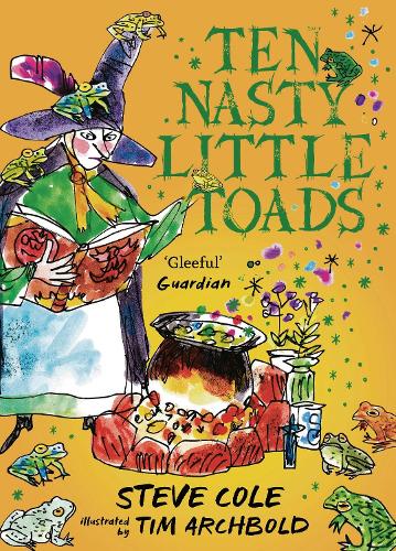 Паперова книга «Ten Nasty Little Toads», автор Стів Коул - фото №1