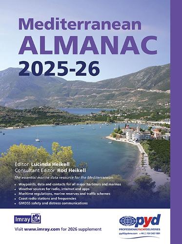 Паперова книга «Mediterranean Almanac 2025/26», автор Род Хейкелл - фото №1