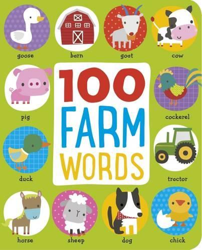 Паперова книга «First 100 Farm Animals», автор Make Believe Ideas - фото №1