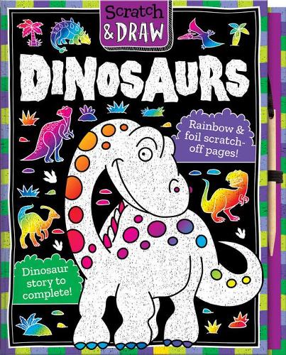 [object Object] «Scratch & Draw Dinosaurs - Scratch Art Activity Book», автор Нат Ламберт - фото №1