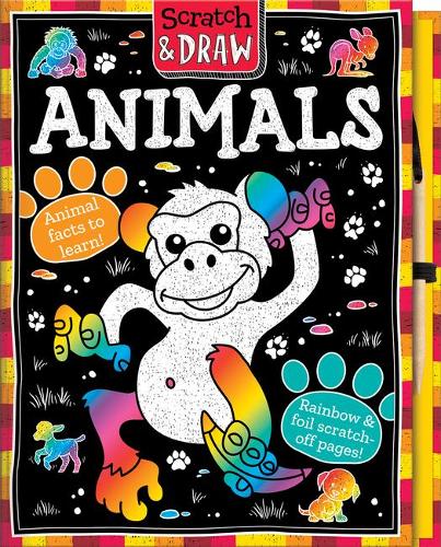 [object Object] «Scratch & Draw Animals - Scratch Art Activity Book», автор Окли Грэм - фото №1
