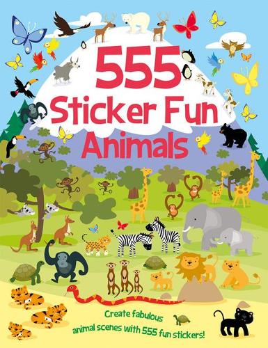 [object Object] «555 Sticker Fun - Animals Activity Book», автор Сьюзен Майес - фото №1