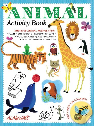 Бумажная книга «Animal Activity Book», автор Ален Гри - фото №1