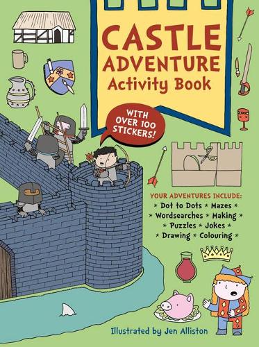 Паперова книга «Castle Adventure Activity Book», автор Дж. Аллістон - фото №1