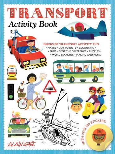 Паперова книга «Transport Activity Book», автор Ален Грі - фото №1