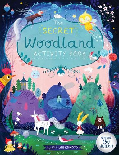 Бумажная книга «Secret Woodland Activity Book, The», автор М. Андервуд - фото №1