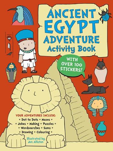 [object Object] «Ancient Egypt Adventure Activity Book», автор Джен Аллистон - фото №1