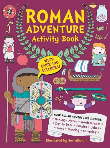 [object Object] «Roman Adventure Activity Book», автор Джен Аллистон - фото №1