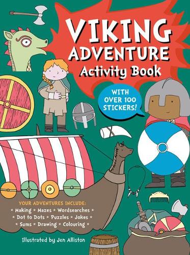 [object Object] «Viking Adventure Activity Book», автор Джен Аллистон - фото №1