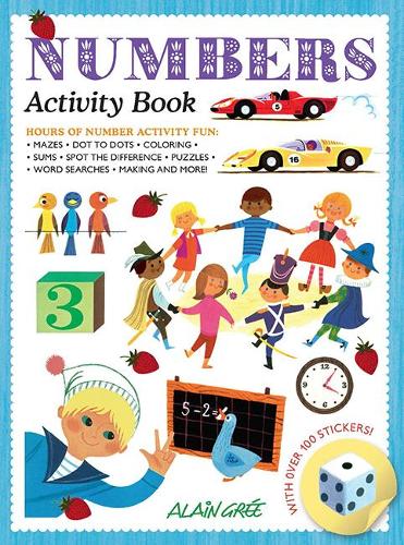 Бумажная книга «Numbers Activity Book», автор Ален Гри - фото №1