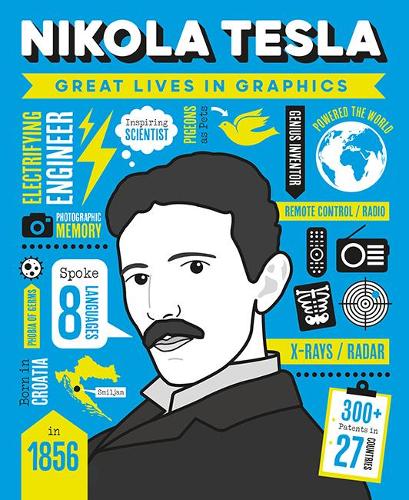 Бумажная книга «Great Lives in Graphics: Nikola Tesla», автор Редакторы GMC - фото №1