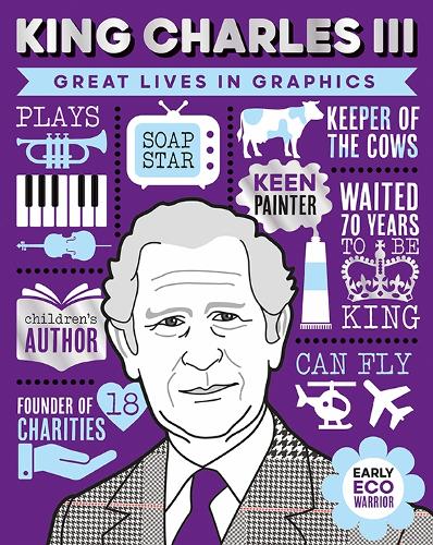 Бумажная книга «Great Lives in Graphics: King Charles III» - фото №1