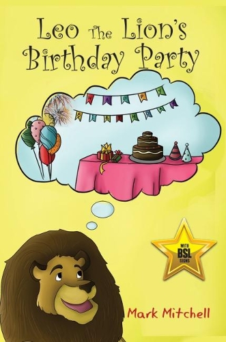 Паперова книга «Leo the Lion's Birthday», автор Марк Мітчелл - фото №1