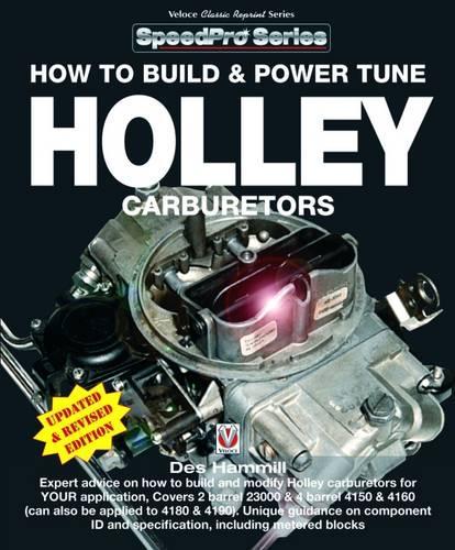 Бумажная книга «How to Build & Power Tune Holley Carburetors», автор Дез Хаммилл - фото №1