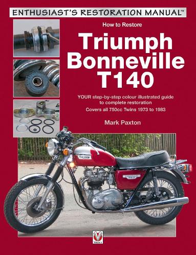 Бумажная книга «How to Restore Triumph Bonneville T140», автор Марк Пакстон - фото №1