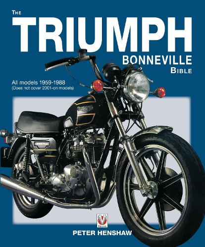 Паперова книга «The Triumph Bonneville Bible (59-88)», автор Пітер Хеншоу - фото №1