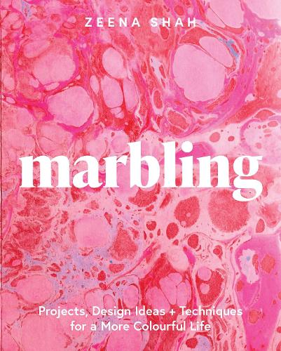 Бумажная книга «Marbling: Projects, Design Ideas and Techniques for a More Colourful Life», автор Зина Шах - фото №1