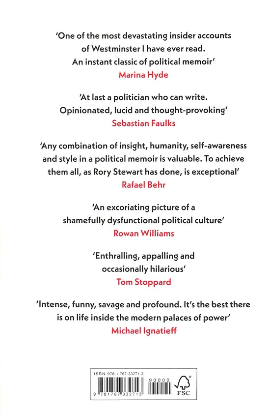 Бумажная книга «Politics On the Edge: A Memoir From Within», автор Рори Стюарт - фото №1