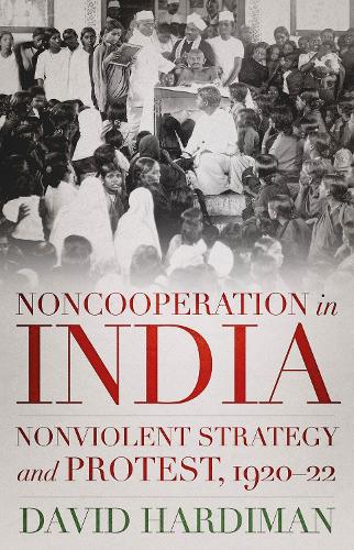 Паперова книга «Noncooperation in India: Nonviolent Strategy and Protest, 1920–22», автор Девід Хардіман - фото №1