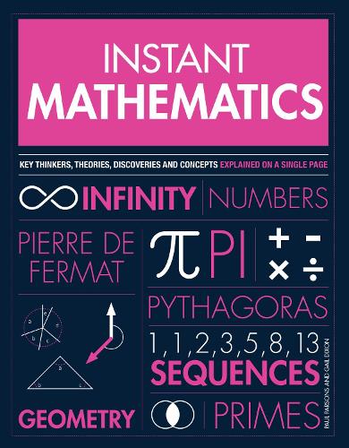 Бумажная книга «Instant Mathematics: Key Thinkers, Theories, Discoveries and Concepts Explained on a Single Page», автор Пол Парсонс - фото №1
