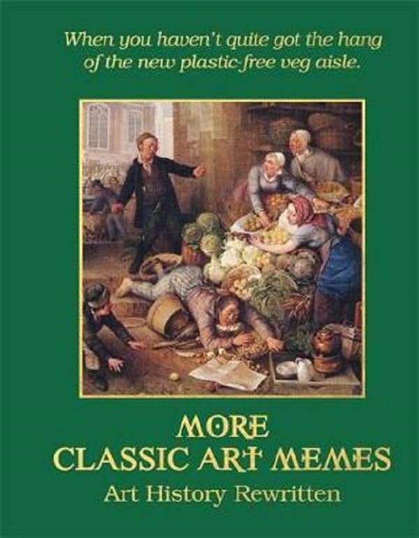 Бумажная книга «More Classic Art Memes», автор Элли Росс - фото №1