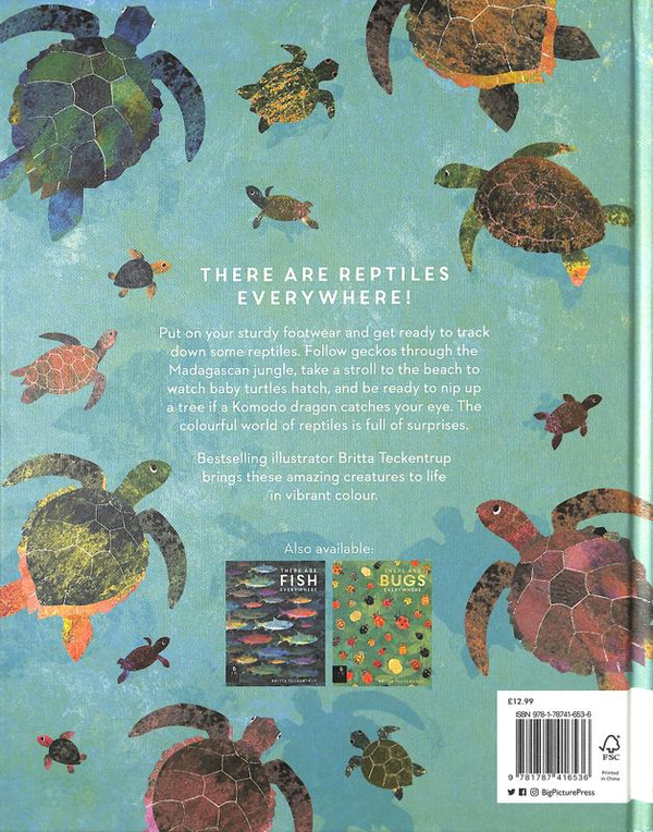Паперова книга «There are Reptiles Everywhere», автор Камілла де ла Бедуайер - фото №1
