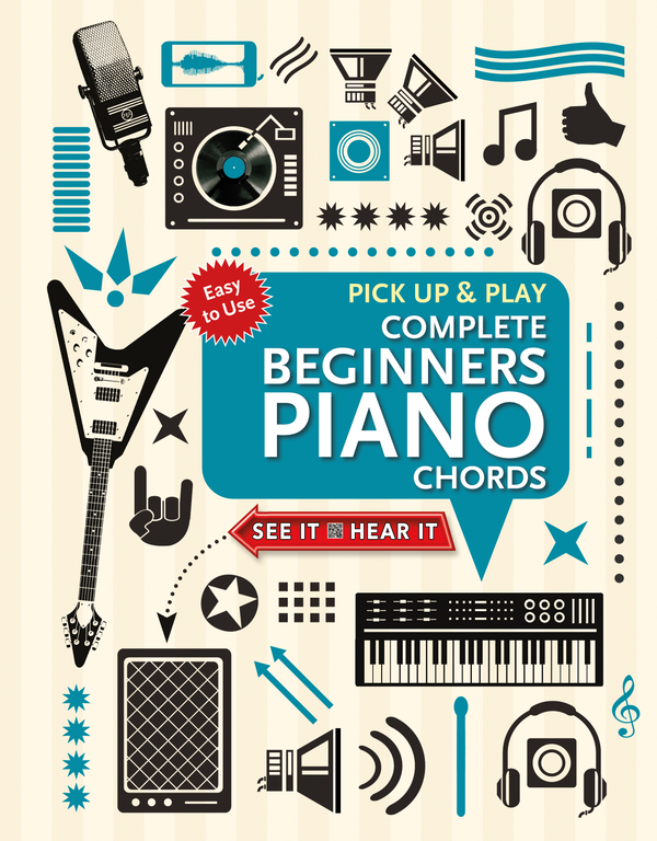 Бумажная книга «Beginners Chords for Piano» - фото №1