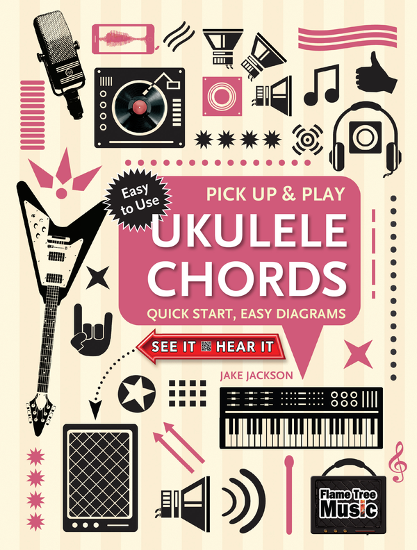 Бумажная книга «Playing Ukulele Chords» - фото №1