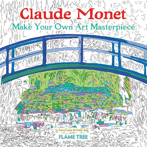 Паперова книга «Claude Monet (Art Colouring Book): Make Your Own Art Masterpiece», автор Дейзі Сіл - фото №1