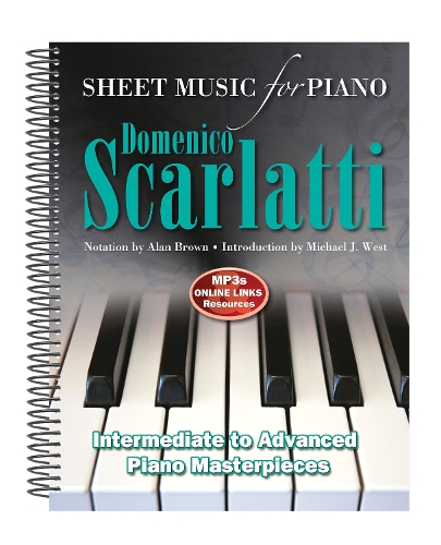 Бумажная книга «Domenico Scarlatti: Sheet Music for Piano: Intermediate to Advanced» - фото №1
