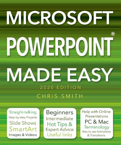 Бумажная книга «Microsoft Powerpoint (2020 Edition) Made Easy», автор Крис Смит - фото №1