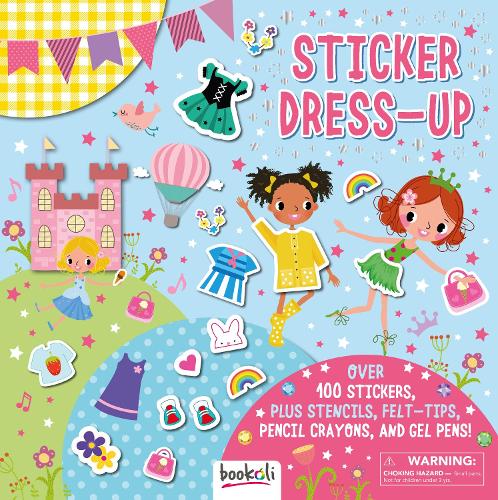 Паперова книга «Sticker Dress-up», автор Лора Джексон - фото №1