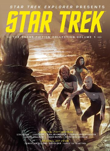 Бумажная книга «Star Trek Explorer Presents: Star Trek "Q And False" And Other Stories», авторов Крис Даус, Грэг Кокс, Джеймс Сваллоу, Лиза Клинк, Уна МакКормак - фото №1
