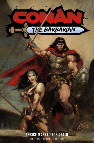 Паперова книга «Conan the Barbarian: Thrice Marked for Death Vol. 2», автор Джим Зуб - фото №1