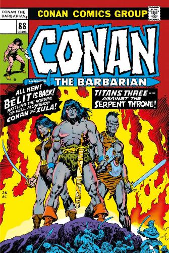 Бумажная книга «Conan The Barbarian: The Original Comics Omnibus Vol.4», автор Рой Томас - фото №1
