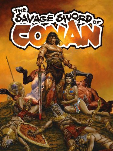Паперова книга «The Savage Sword Of Conan Vol.1», авторів Джим Зуб, Джон Аркуді, Макс фон Фафнер, Патч Зірхер - фото №1