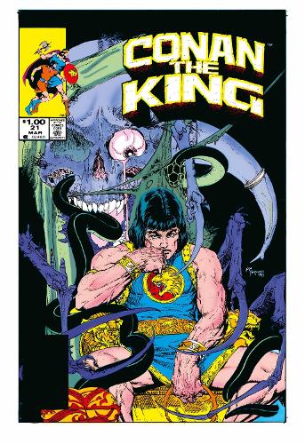 Паперова книга «King Conan: The Original Comics Omnibus Vol. 2», авторів Алан Зеленець, Дон Краар - фото №1
