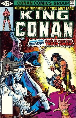 Бумажная книга «King Conan: The Original Comics Omnibus Vol. 1», автор Рой Томас - фото №1