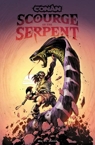 Бумажная книга «Conan the Barbarian: Scourge of the Serpent», автор Джим Зуб - фото №1