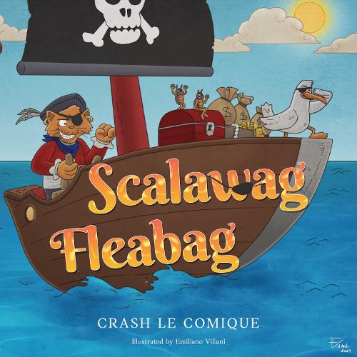 Бумажная книга «Scalawag Fleabag», автор Крэш Ле Комик - фото №1