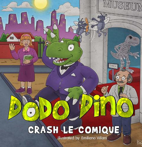 Paper book «Dodo Dino», author Crash Le Comique - фото №1