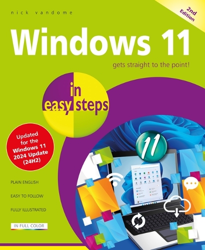 Паперова книга «Windows 11 in easy steps: Covers the Windows 11 2024 Update», автор Нік Вандом - фото №1