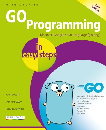 Паперова книга «GO Programming in easy steps», автор Майк МакҐрат - фото №1