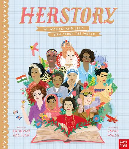 Бумажная книга «HerStory: 50 Women and Girls Who Shook the World», автор Кэтрин Халлиган - фото №1
