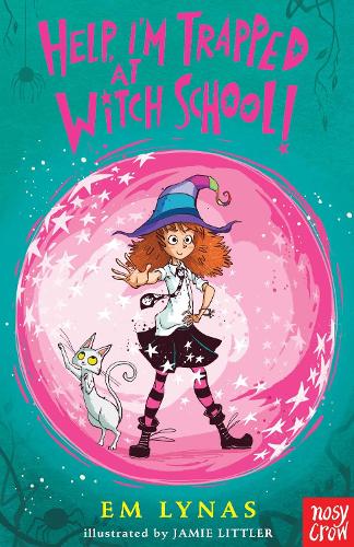 Паперова книга «Help! I’m Trapped at Witch School!», автор Ем Лінас - фото №1