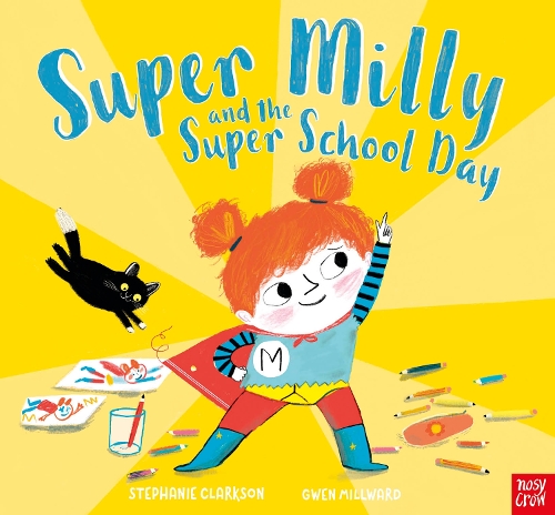 Паперова книга «Super Milly and the Super School Day», автор Стефані Кларксон - фото №1