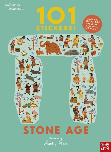 Бумажная книга «British Museum: 101 Stickers! Stone Age» - фото №1