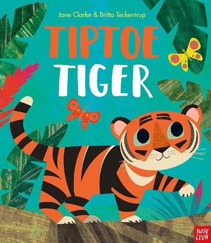 Бумажная книга «Tiptoe Tiger», автор Джейн Кларк - фото №1