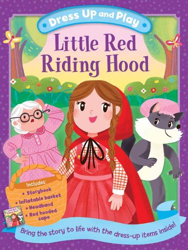 Бумажная книга «Dress Up and Play: Little Red Riding Hood», автор Igloo Books - фото №1