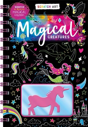 [object Object] «Scratch Art: Magical Creatures», автор Igloo Books - фото №1
